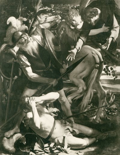 La conversión de San Pablo de Michelangelo Merisi Caravaggio